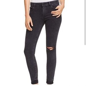 DL1961 Margaux Instasculpt Ankle Skinny distressed jeans, Size 27
